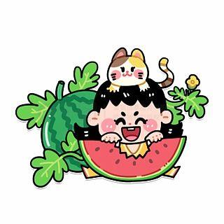 娱乐吃瓜卡通,揭秘吃瓜群众的欢乐时光